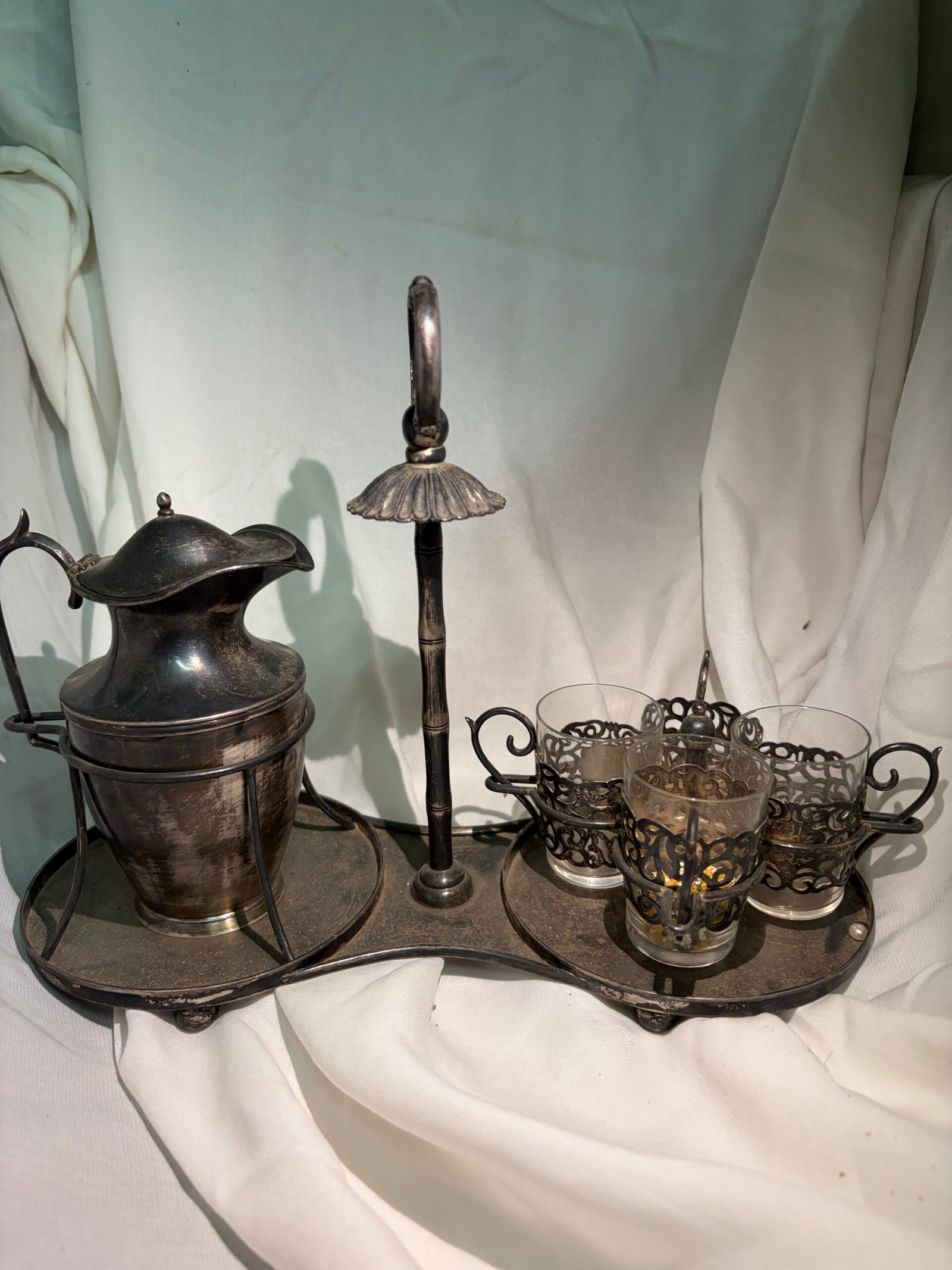 Victorian Silver-Plate Water Service